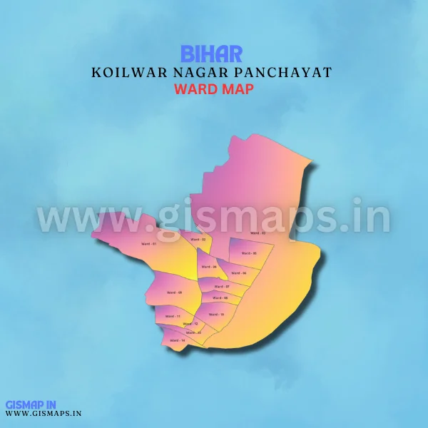 Koilwar Nagar Panchayat Ward Map